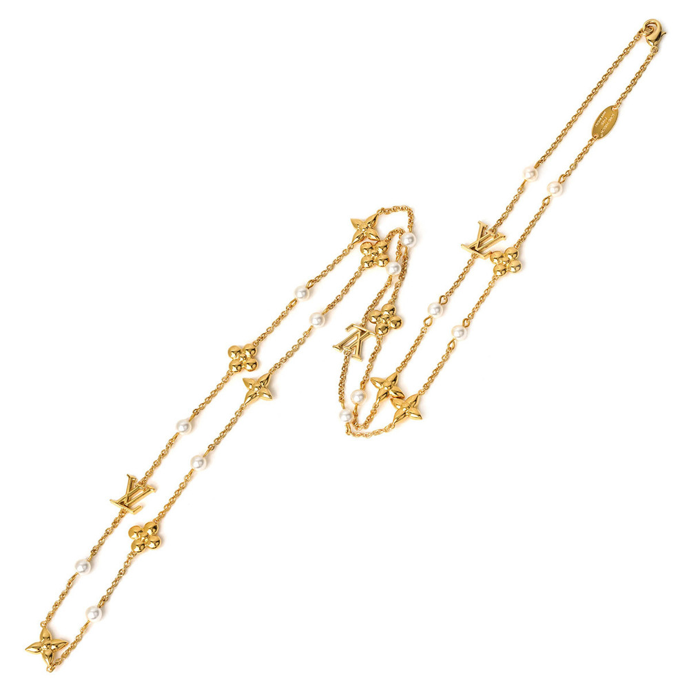 Louis Vuitton Louisa Sautoir Gold Jewelry - Picture 8 of 8